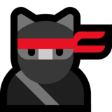 ninja cat emoji